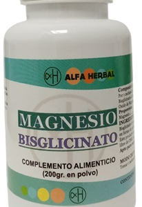 Magnesio Bisglicinato (polvo 200 g)
