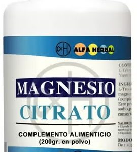 Magnesio Citrato (polvo 200 g)